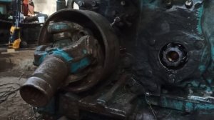 Ремонт КПП Т-150! Начал разборку!/1ч