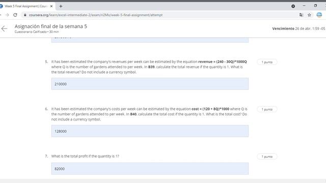 Excel Skills for Business: Intermediate 2 ll Week 5 Final Assignment 100% ll Coursera смотреть онлайн