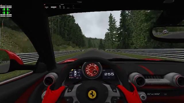 Assetto Corsa Challenge Ferrari 812sf Nurburgring смотреть онлайн