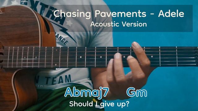 Chasing Pavements by Adele with Acoustic Guitar Chords (Play and Sing Along) | PlayVoice смотреть онлайн