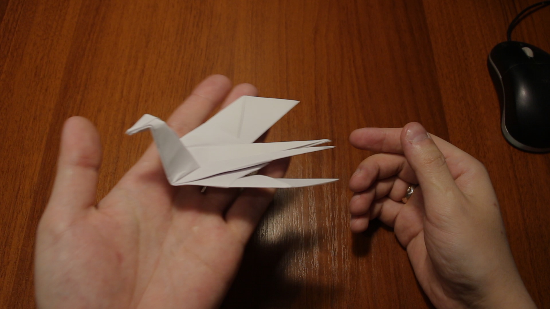 Оригами ласточка. смотреть онлайн