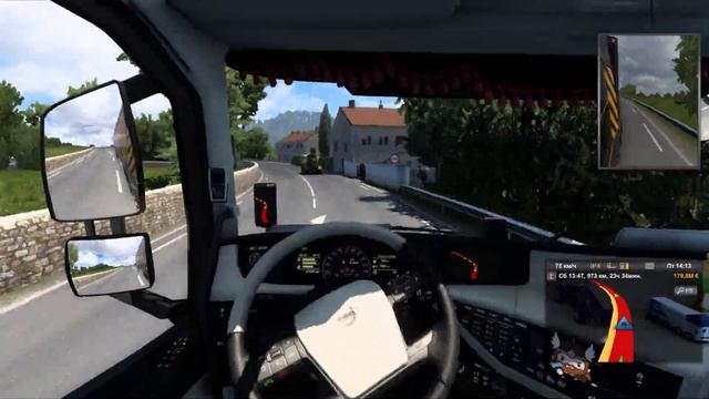 Экспресс доставка в ETS2 #eurotrucksimulator2 #ets2 смотреть онлайн
