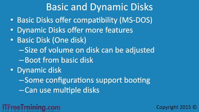 Combining Disks and Basic and Dynamic Disks смотреть онлайн
