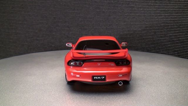 Mini-Z Mazda RX-7 FD3S Red MZP22R смотреть онлайн