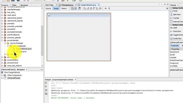 31 - Barra de menú (JMenuBar) y formularios (JInternalFrameForm) Java NetBeans смотреть онлайн
