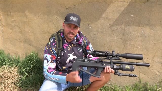 AIR RIFLE HIKING WITH FX WILDCAT COMPACT I FARMYARD PEST CONTROL смотреть онлайн