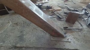 Металлическая лестница на 2 этаж своими руками часть 2