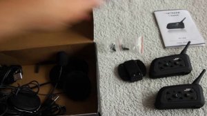 Распаковка #23 - Мотогарнитура / интерком Vnetphone V6-1200