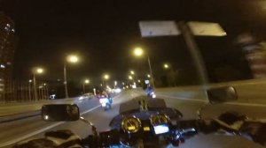 Вечерний прохват от «Формулы» на HONDA CB 1300