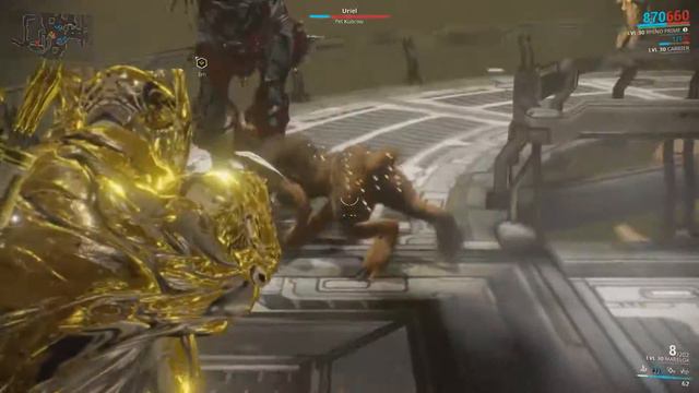 Warfrane : LT. Lech Kril VS Giant kubrow смотреть онлайн