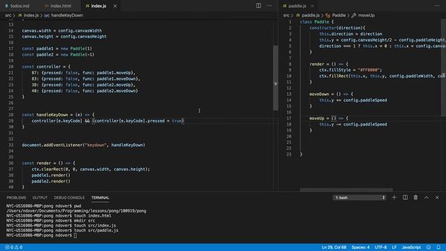 Building Pong in Vanilla JS with HTML5 Canvas смотреть онлайн