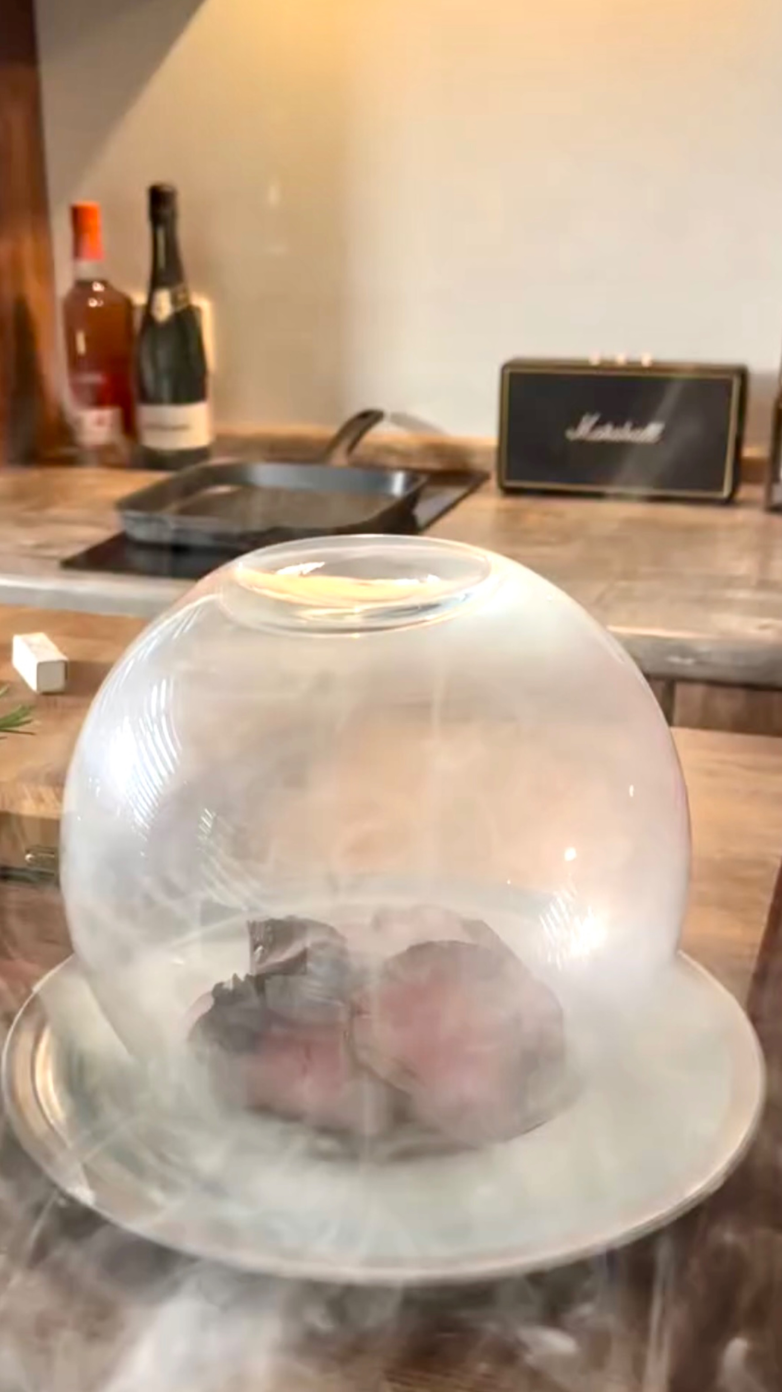 Коптим стейки из ростбифа