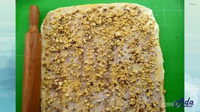 ★ПОПРОБУЙ!★ ХЛЕБ ГАРМОШКА С ОРЕХОВОЙ НАЧИНКОЙ ★