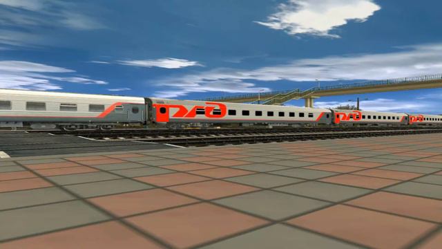Trainz: ТЭП70БС-141 смотреть онлайн