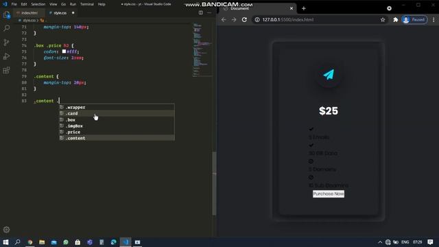 Awesome price listing table using html & css смотреть онлайн