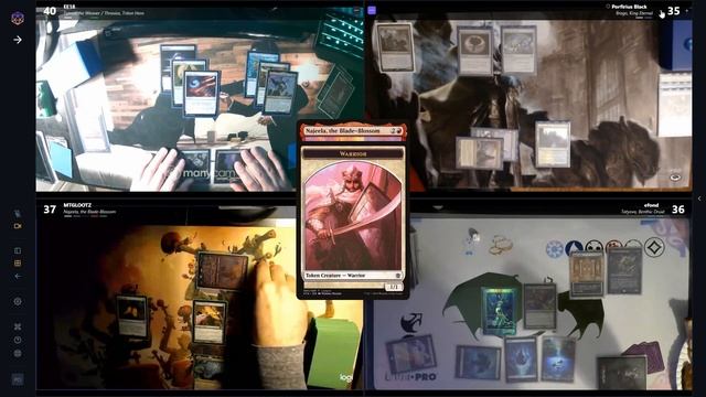 Always Expect the Unexpected - Cedh Gameplay - Najeela vs Tatyova vs Brago vs Tymna/Thrasios смотреть онлайн