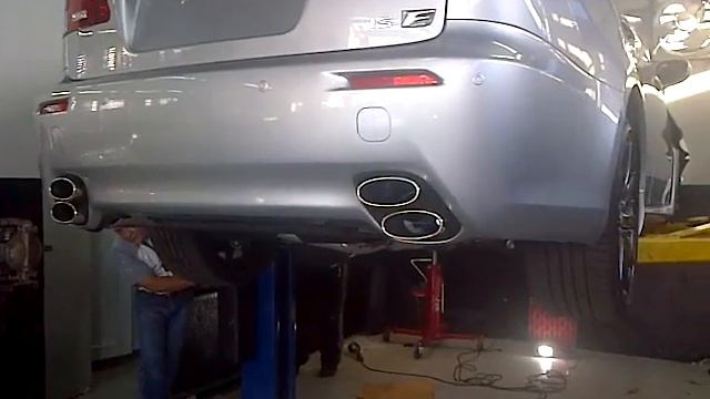 Lexus IS-F exau смотреть онлайн