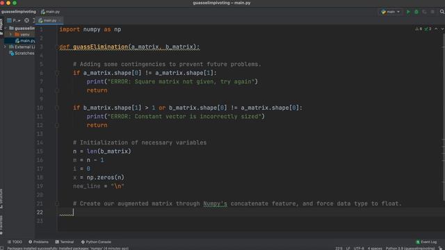Gauss Elimination With Partial Pivoting In Python | Numerical Methods смотреть онлайн