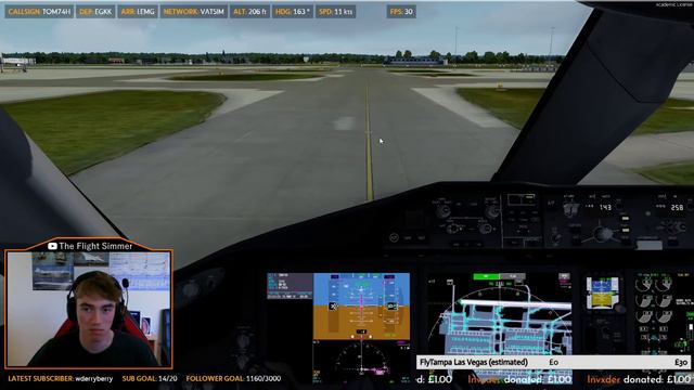 P3D V4.4 - New PBR TUI 787-8 - Departure out of Gatwick (EGKK-LEMG) смотреть онлайн