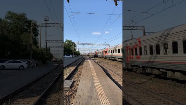 Электровоз ЭП1М-640 Сухум-Санкт-Петербург смотреть онлайн