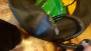 Как быстро накачать и сдуть ватрушку (тюбинг)