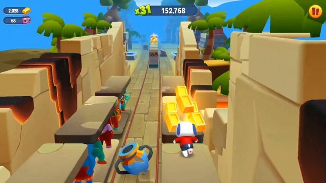 Talking Tom Gold Run in China - Talking Hank Runs in Venice Canals (Full Screen Game) смотреть онлайн