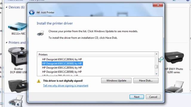 how to install hp designjet 650c printer on Windows 10 32bit manually смотреть онлайн