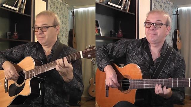 duet for two guitars | the waves | Волны | Анатолий Ядрышников | смотреть онлайн