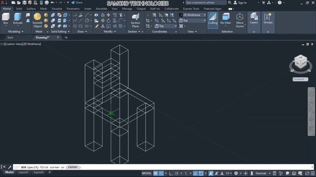 AutoCAD 2022 3D sample Mechanical Project 2 - chair|PART-30| AutoCAD 3D tutorial in Tamil смотреть онлайн