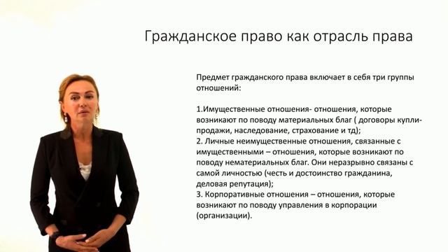 Гражданское право как отрасль права смотреть онлайн