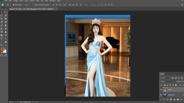 Phóng to thu nhỏ hình ảnh trong photoshop - Hướng dẫn zoom ảnh bằng Ps | Full 4k không che смотреть онлайн