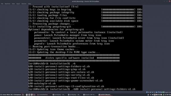 how to install arch linux i3wm