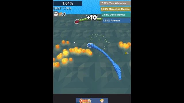 6 Snaker io| iOs Android game | five year old gamer смотреть онлайн