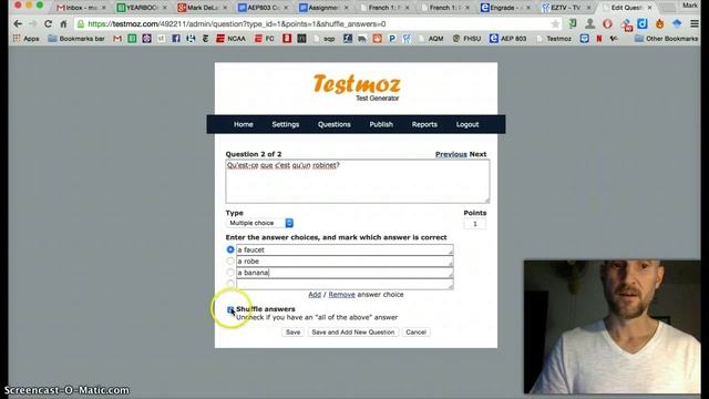 Testmoz.com - Formative Assessment смотреть онлайн