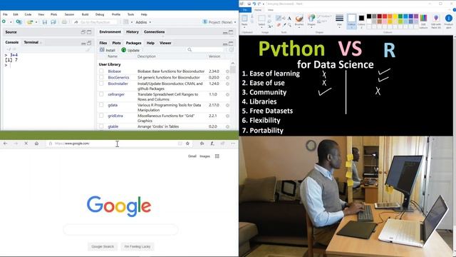 Python vs R for Data Science - Which should you Learn? смотреть онлайн