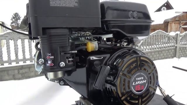 Двигатель Лифан 15л.с.Плавают холостые обороты.Устраняем. смотреть онлайн