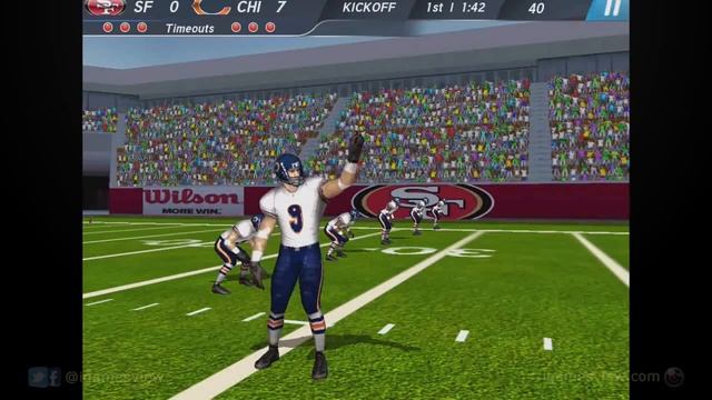 NFL Pro 2013 - iPhone & iPad Gameplay Video смотреть онлайн