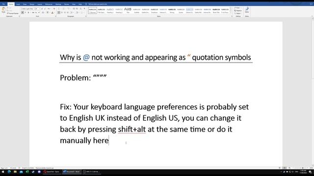 Double Quotes Instead of AT (@) Symbol Fix смотреть онлайн