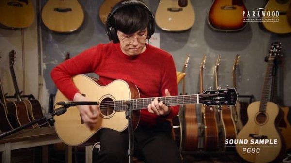 Parkwood 어쿠스틱기타 P680 사운드 샘플