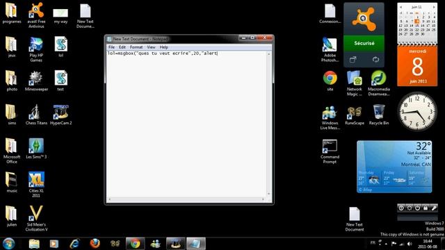comment faire une alert box смотреть онлайн