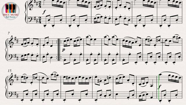 Musette in D Major, BWV Anh. 126 (Notebook for Anna Magdalena Bach) - Johann Sebastian Bach, Piano смотреть онлайн