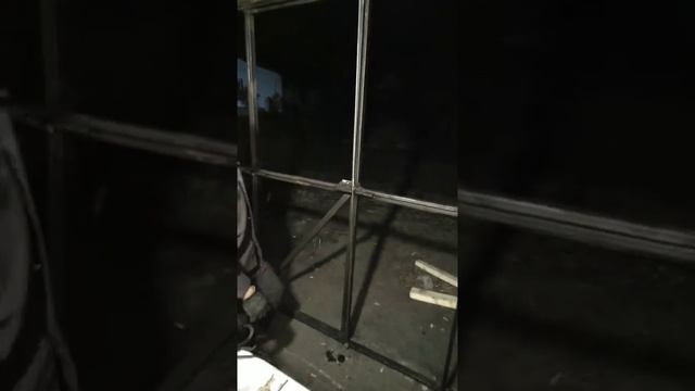 Своими руками складные ворота для гаража.. смотреть онлайн