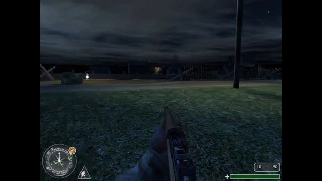 Call of Duty. Миссия №9 "Мост Пегаса. Ночь. Бенувиль, Франция" | Космонавт Play смотреть онлайн