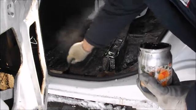 Обработка и упаковка салона автомобиля