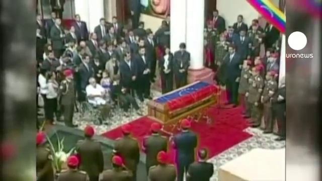 Уго Чавеса проводили в последний путь смотреть онлайн