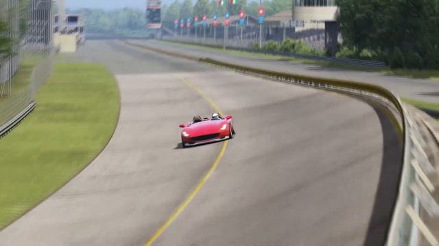 Ferrari Monza SP2 vs Ferrari LaFerrari at Monza Full Course 2 смотреть онлайн