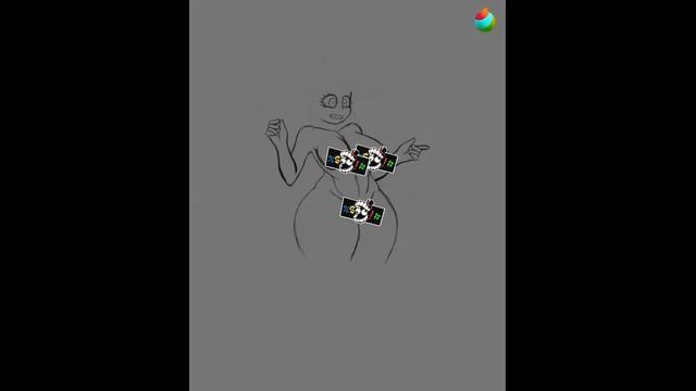 Dibujando A Pomni X Gangle (THE AMAZING DIGITAL CIRCUS)