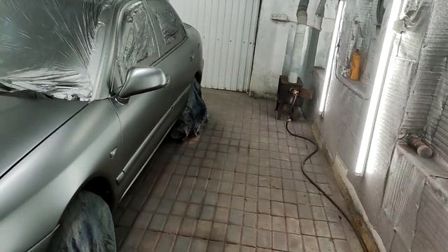 Покраска в гараже Mitsubishi Carisma. Покраска авто mitsubishi carisma. смотреть онлайн