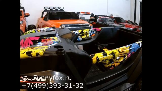 Сборка детского электромобиля Багги 2018 4WD смотреть онлайн