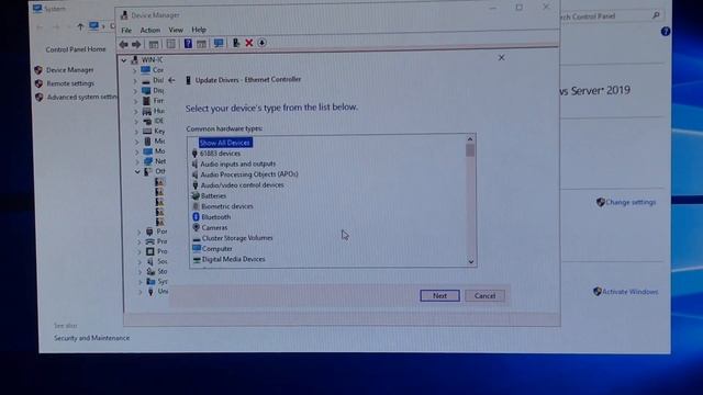 Installing Intel Integrated Lan Adapter Driver on Windows Server 2019 / i217v i218v i219v смотреть онлайн
